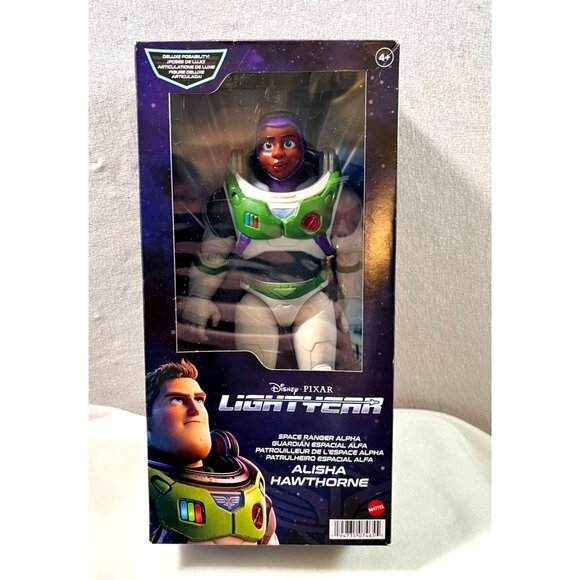 NEW Disney Pixar Lightyear Alisha Hawthorne Action Figure 12" Space Ranger Alpha - Picture 1 of 3